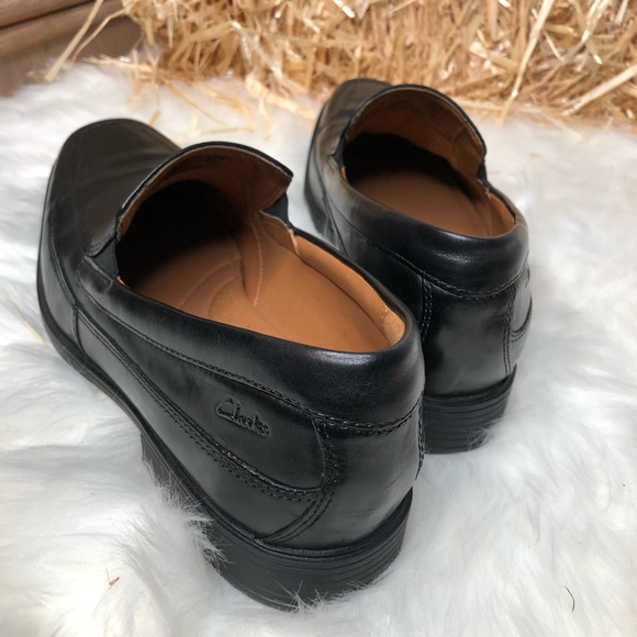 Collections by Clark’s Men’s Black Loafers SZ 10M - Picture 7 of 8